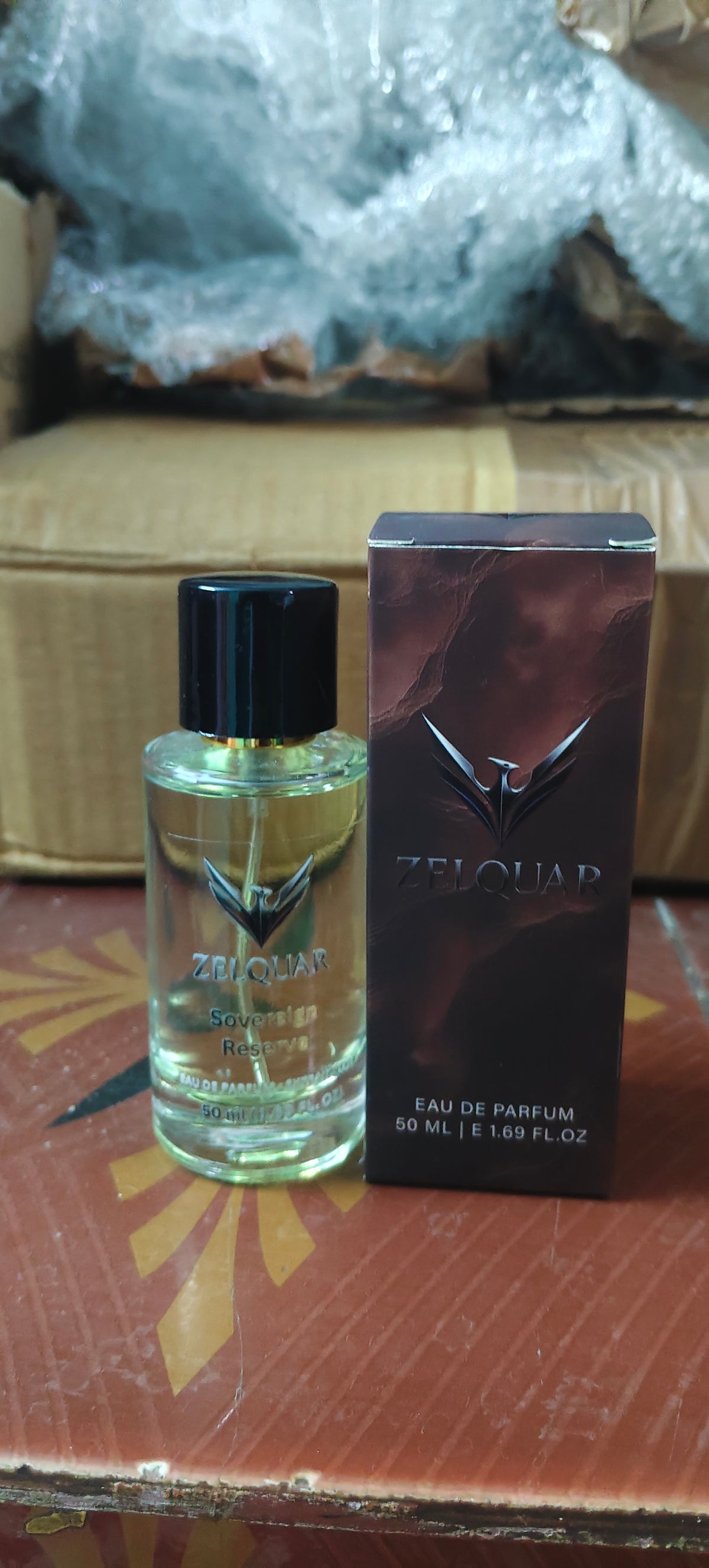 ZELQUAR™ Sovereign Reserve – 50ml Eau De Parfum | Warm Woody Fragrance for Men