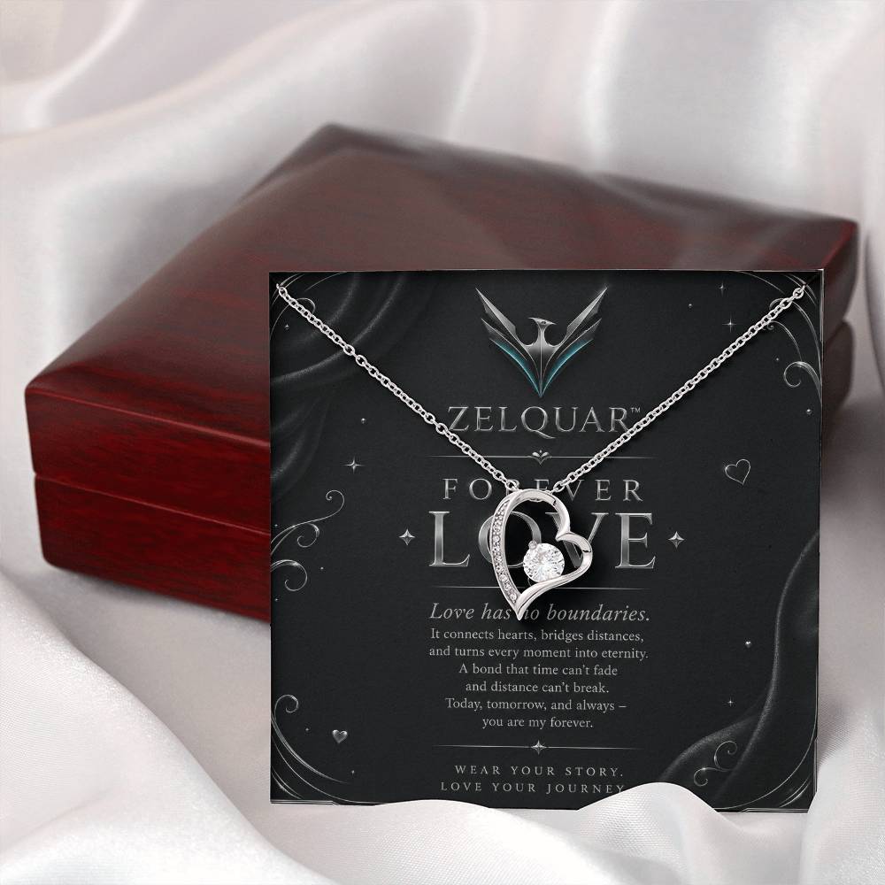 ZELQUAR™ Forever Love Necklace – A Timeless Symbol of Endless Love