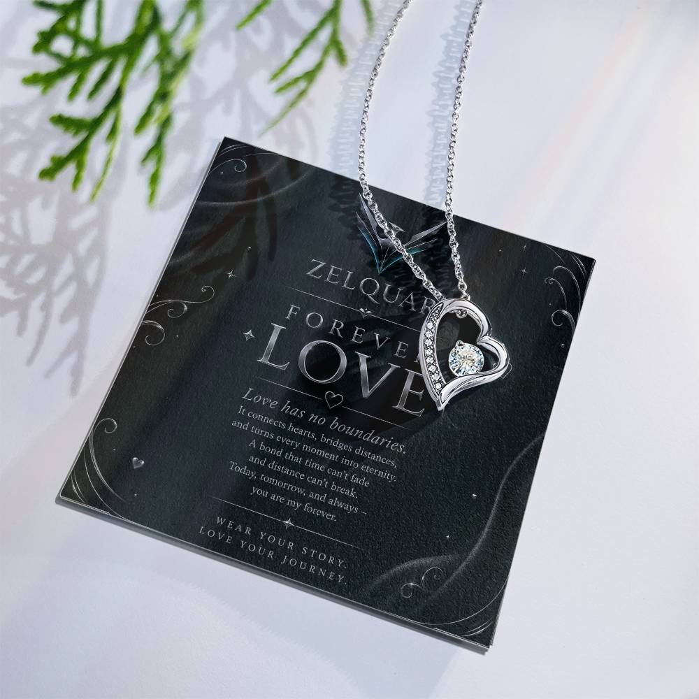 ZELQUAR™ Forever Love Necklace – A Timeless Symbol of Endless Love