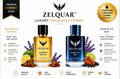ZELQUAR™ Signature Perfume Duo – Sovereign Reserve & Noir Elite Men | 2 x 50ml Eau De Parfum