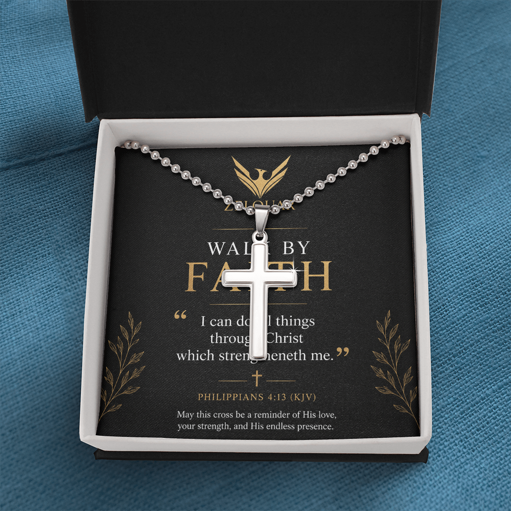 ZELQUAR™ Artisan Cross Necklace
