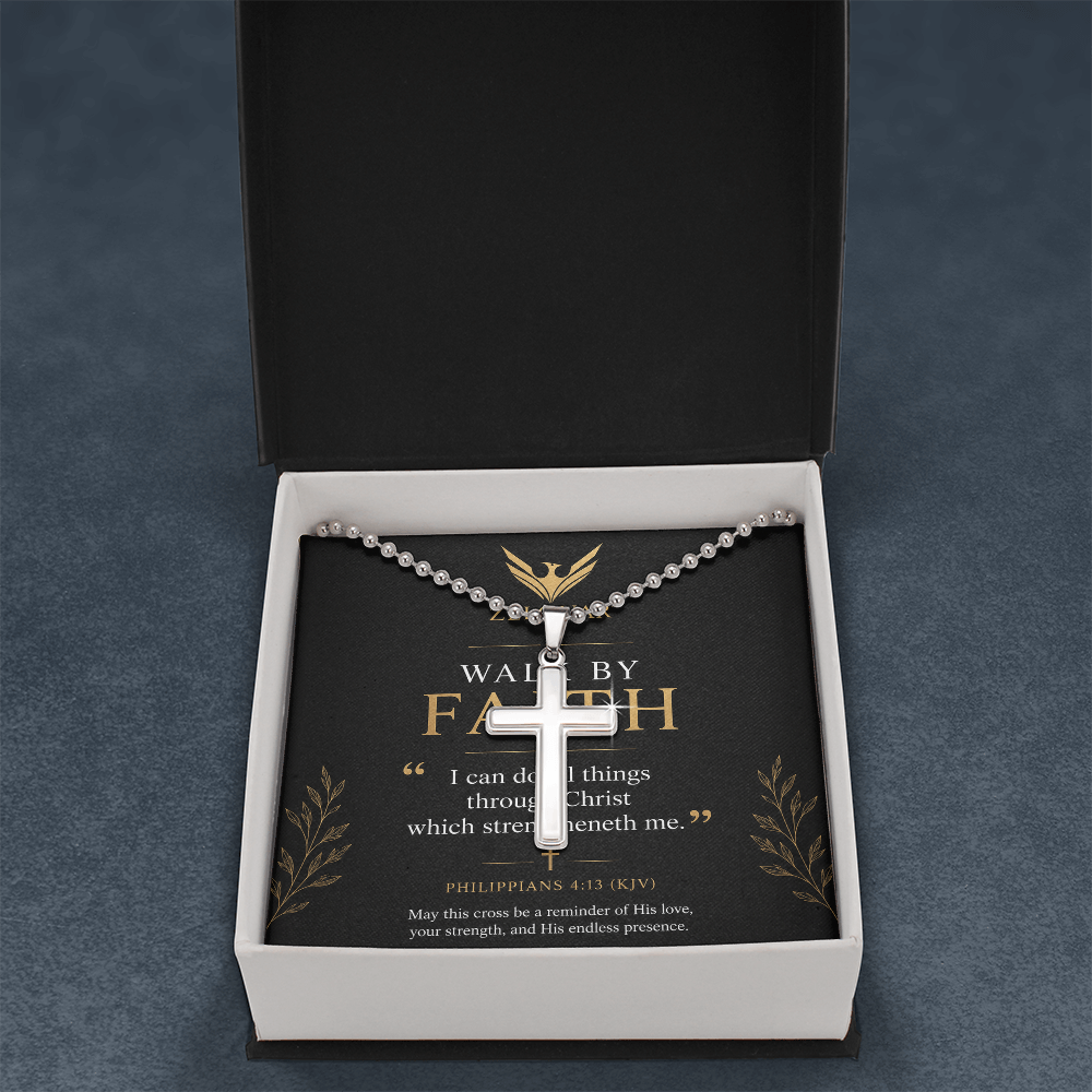 ZELQUAR™ Artisan Cross Necklace
