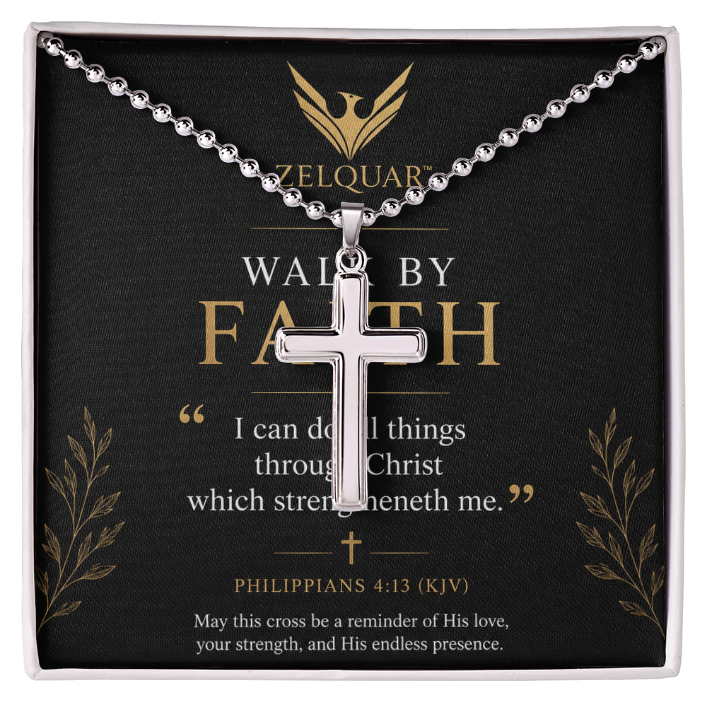 ZELQUAR™ Artisan Cross Necklace