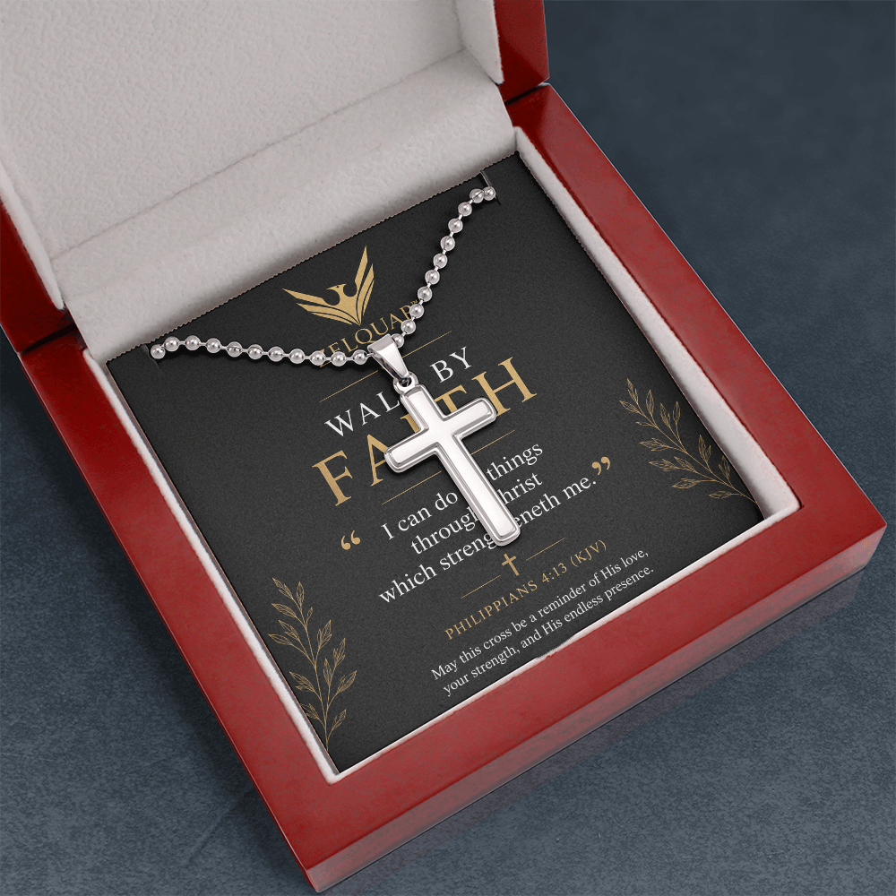 ZELQUAR™ Artisan Cross Necklace