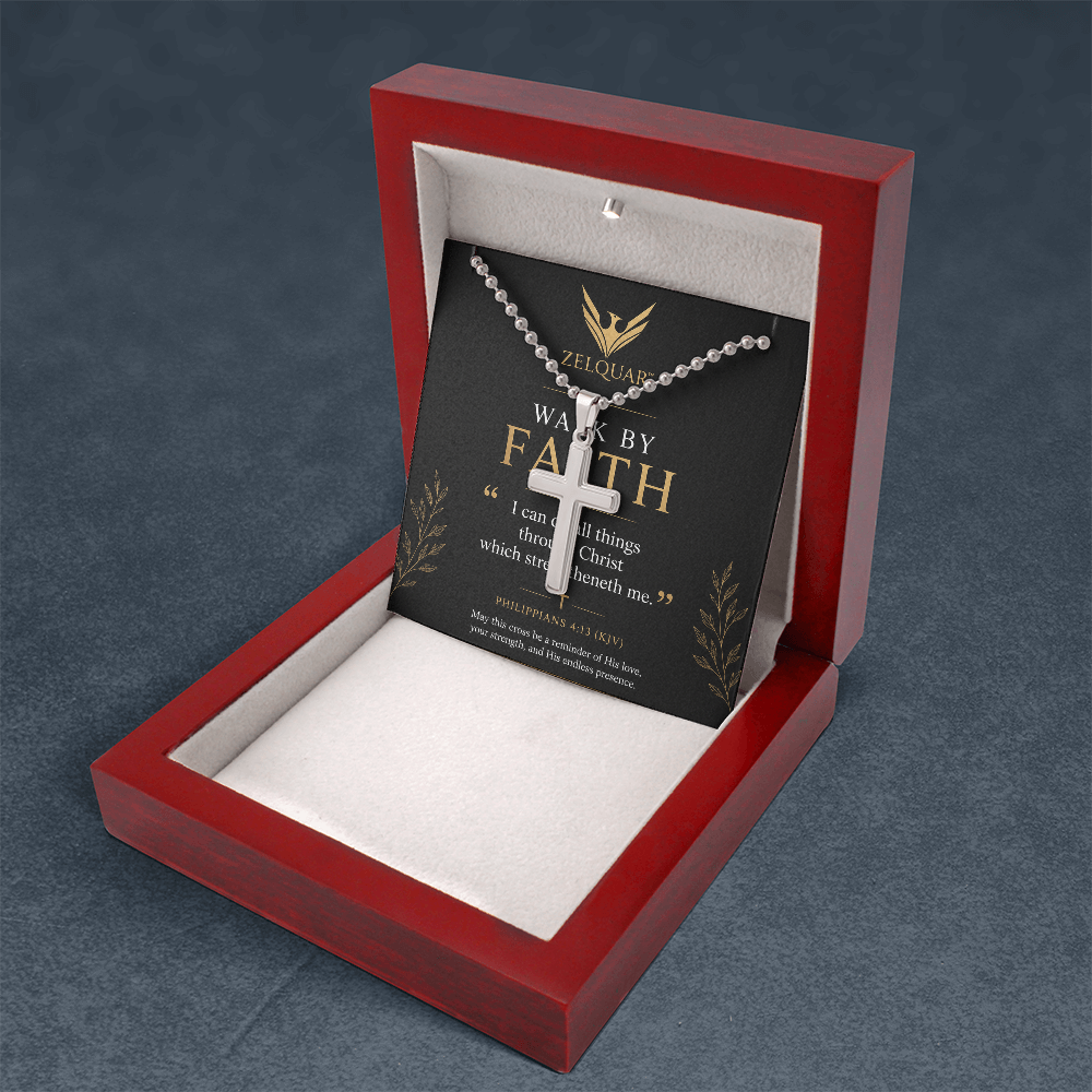 ZELQUAR™ Artisan Cross Necklace