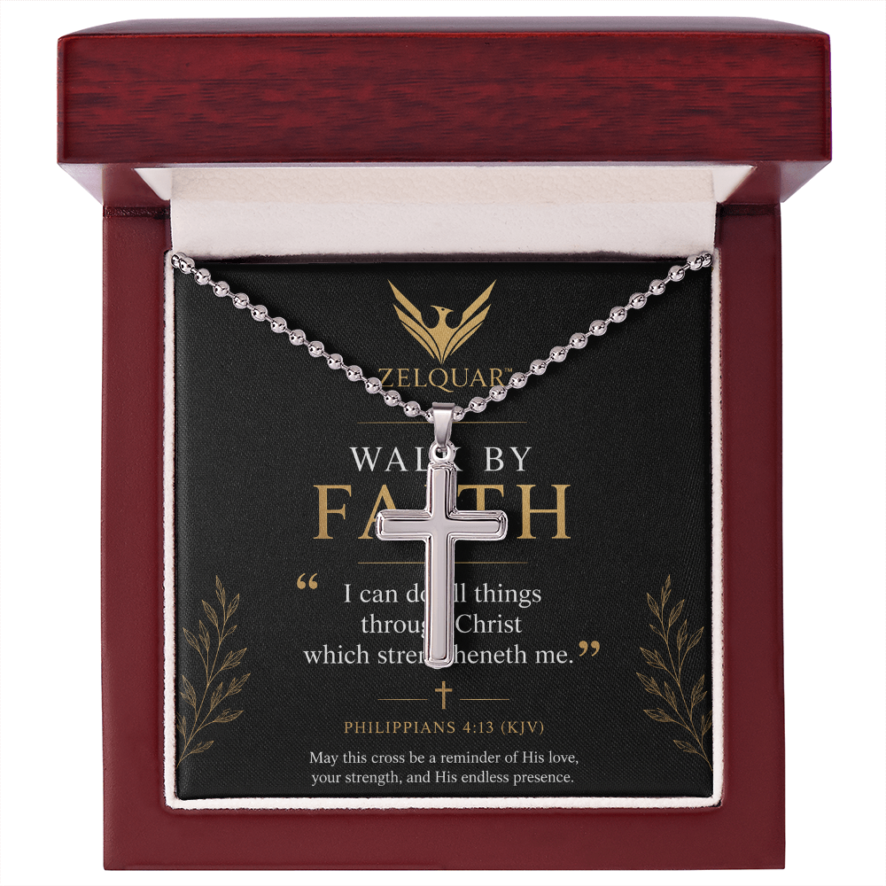 ZELQUAR™ Artisan Cross Necklace