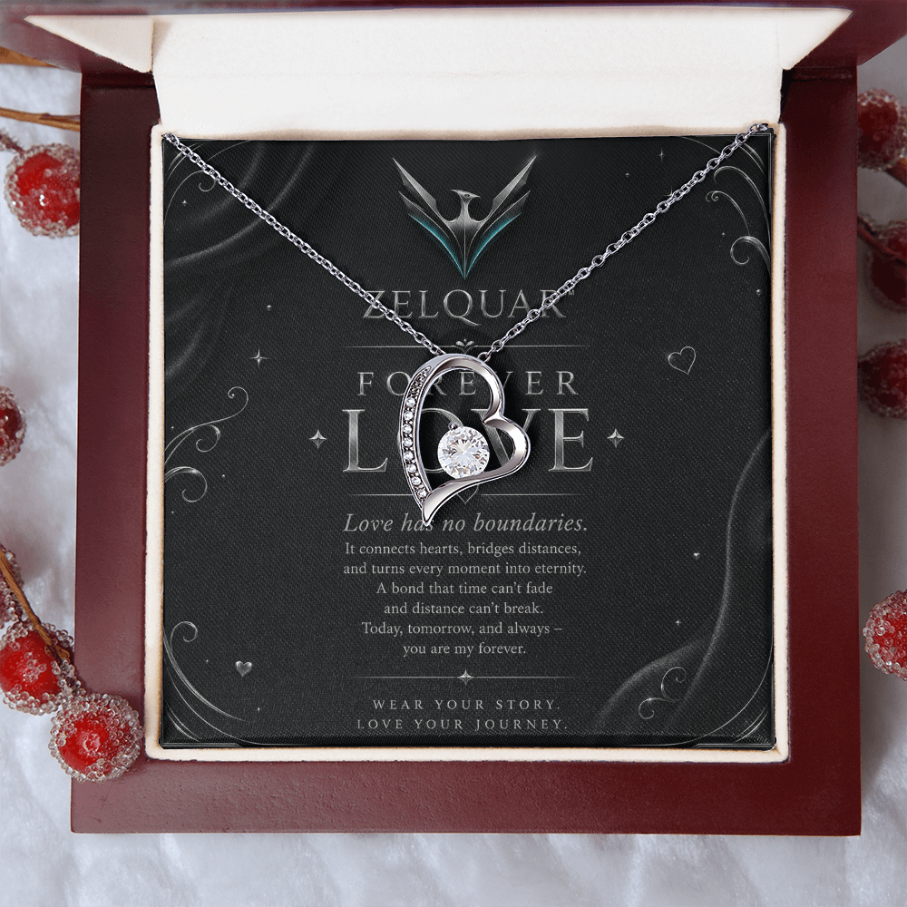 ZELQUAR™ Forever Love Necklace – A Timeless Symbol of Endless Love