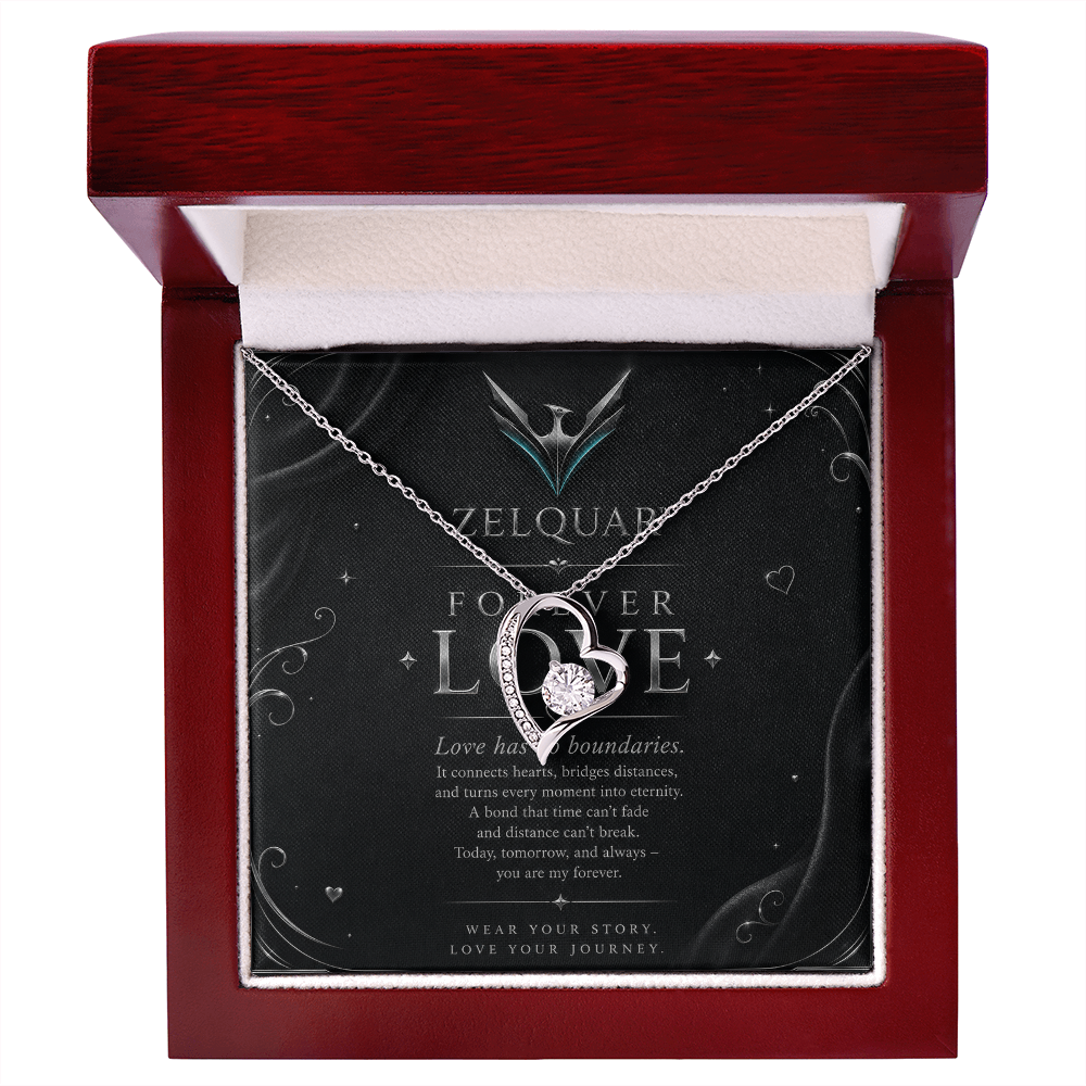 ZELQUAR™ Forever Love Necklace – A Timeless Symbol of Endless Love