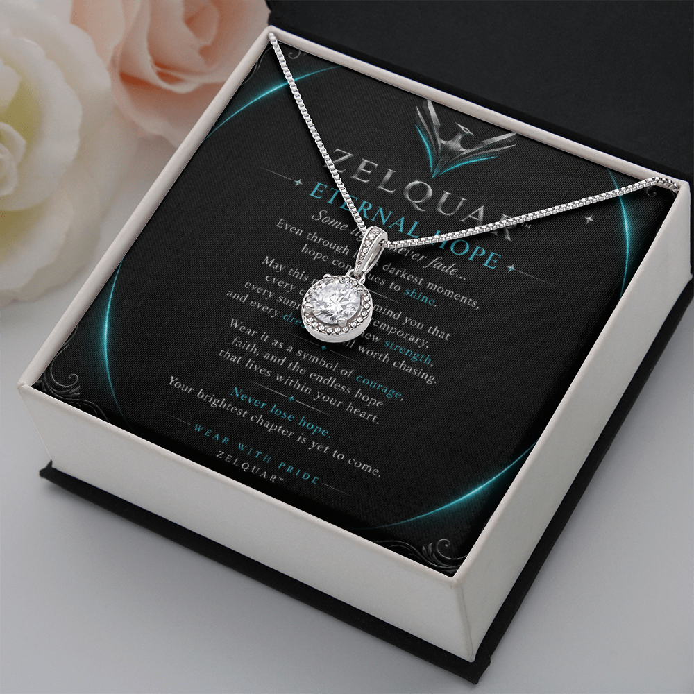 ZELQUAR™ Eternal Hope Necklace – A Timeless Symbol of Strength & Hope