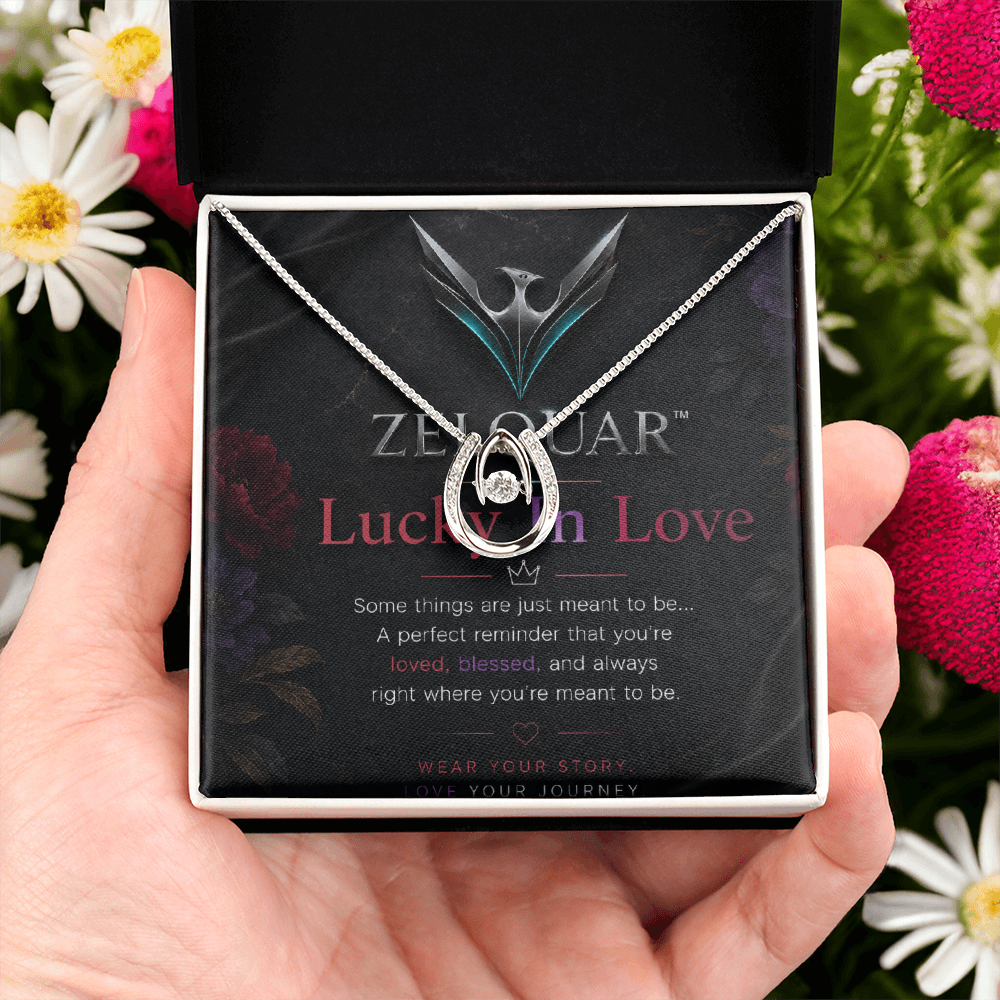 ZELQUAR™ Lucky In Love Necklace – A Timeless Gift of Love