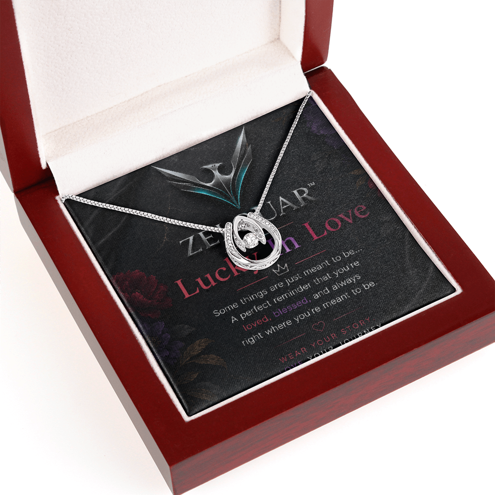 ZELQUAR™ Lucky In Love Necklace – A Timeless Gift of Love
