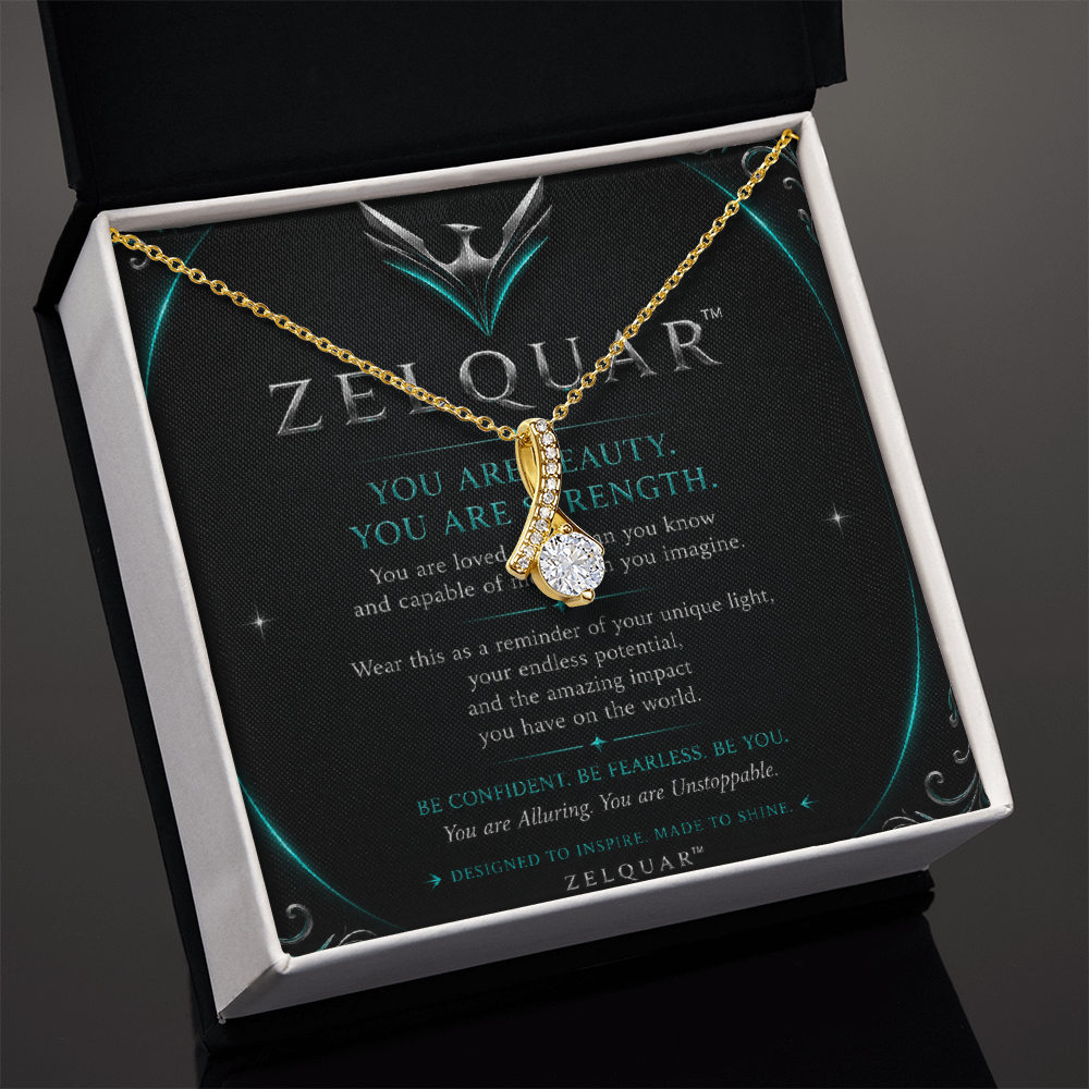 ZELQUAR™ Alluring Beauty Necklace – A Timeless Expression of Grace & Elegance