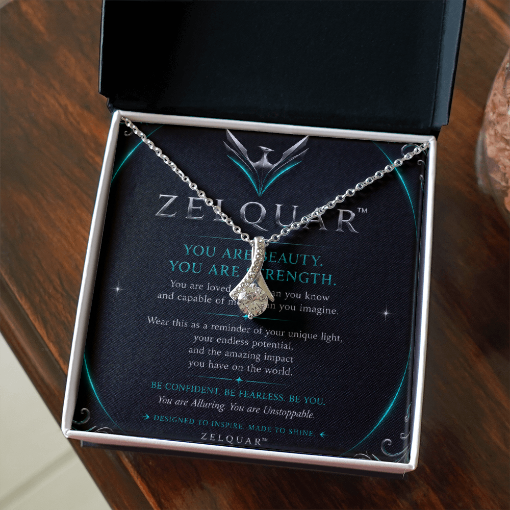 ZELQUAR™ Alluring Beauty Necklace – A Timeless Expression of Grace & Elegance