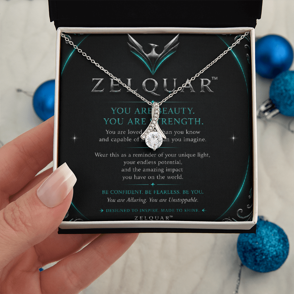 ZELQUAR™ Alluring Beauty Necklace – A Timeless Expression of Grace & Elegance