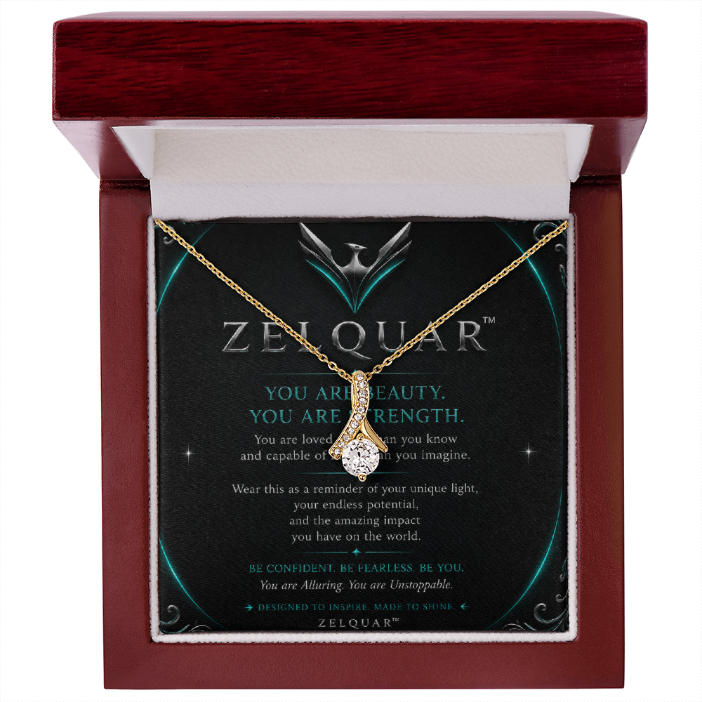 ZELQUAR™ Alluring Beauty Necklace – A Timeless Expression of Grace & Elegance