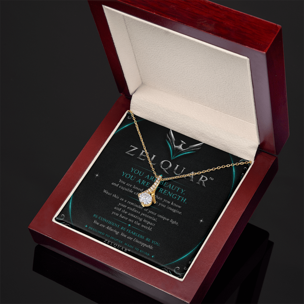 ZELQUAR™ Alluring Beauty Necklace – A Timeless Expression of Grace & Elegance