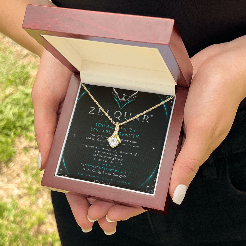 ZELQUAR™ Alluring Beauty Necklace – A Timeless Expression of Grace & Elegance