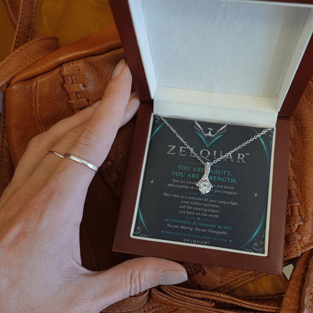 ZELQUAR™ Alluring Beauty Necklace – A Timeless Expression of Grace & Elegance