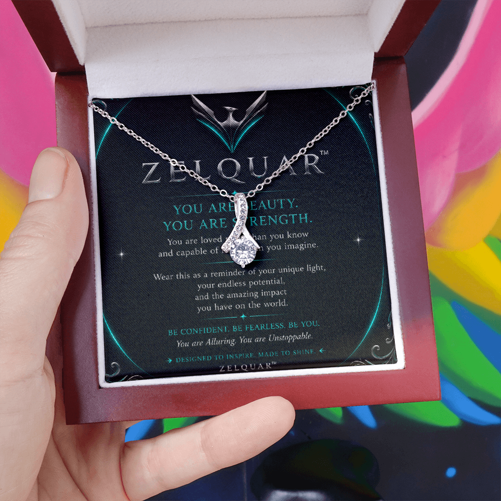 ZELQUAR™ Alluring Beauty Necklace – A Timeless Expression of Grace & Elegance