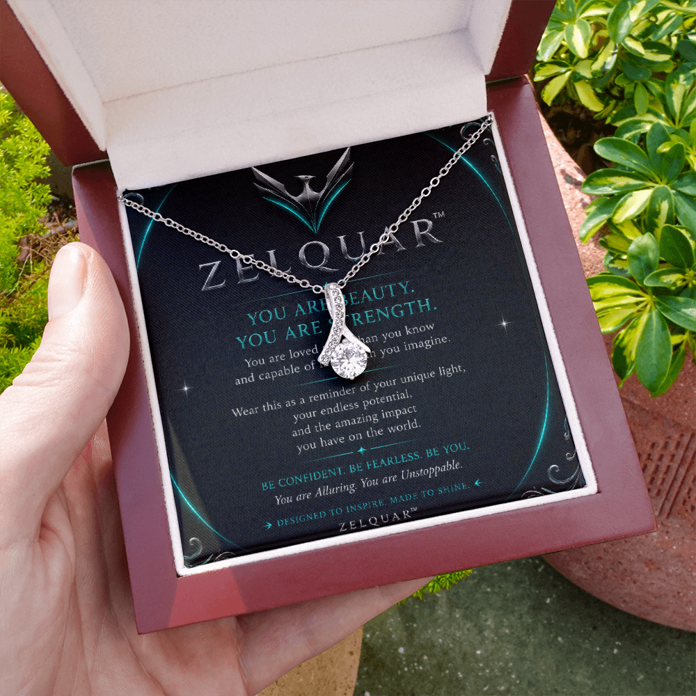 ZELQUAR™ Alluring Beauty Necklace – A Timeless Expression of Grace & Elegance