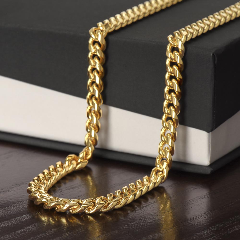 ZELQUAR™ Cuban Link Chain – Timeless Strength & Luxury
