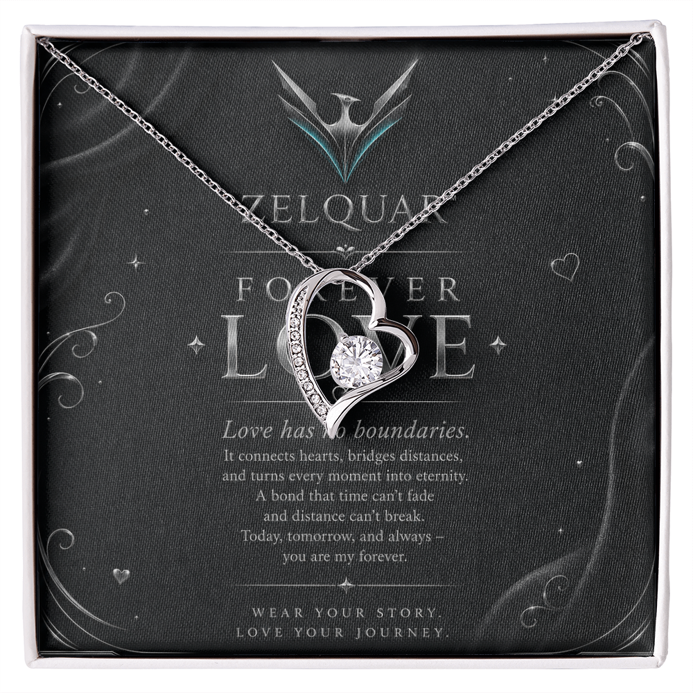 ZELQUAR™ Forever Love Necklace – A Timeless Symbol of Endless Love