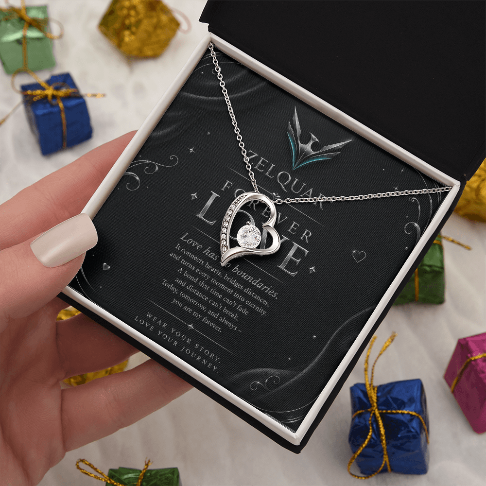 ZELQUAR™ Forever Love Necklace – A Timeless Symbol of Endless Love