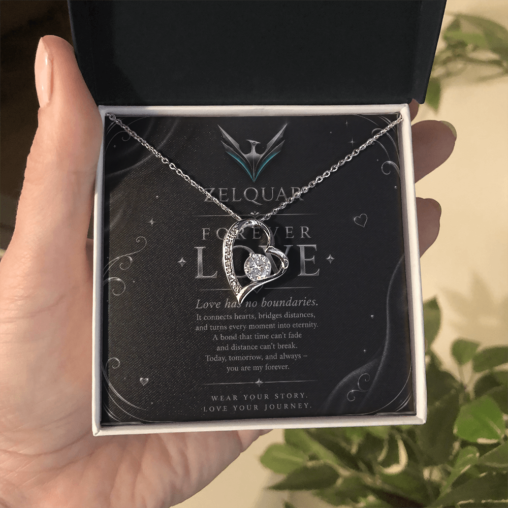 ZELQUAR™ Forever Love Necklace – A Timeless Symbol of Endless Love