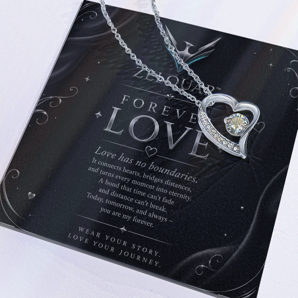ZELQUAR™ Forever Love Necklace – A Timeless Symbol of Endless Love