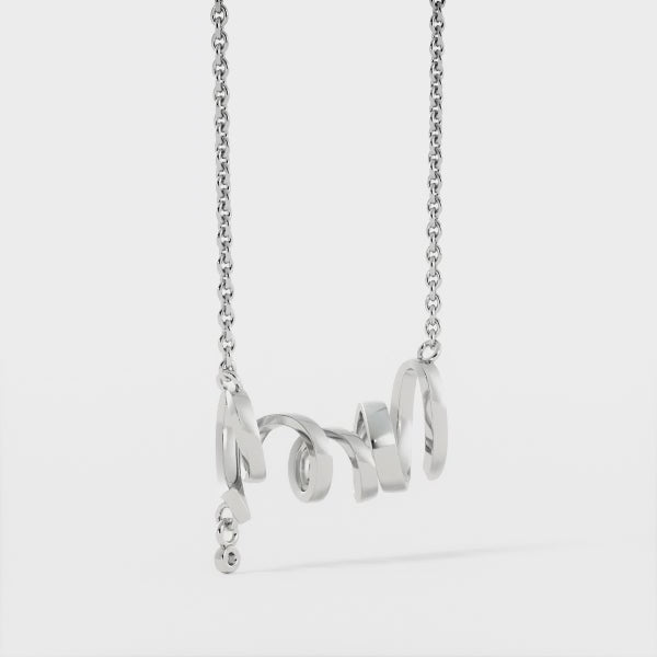 ZELQUAR™ Scripted Love Necklace — Luxury Gift for Her